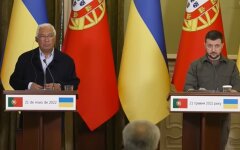 Президент Владимир Зеленский и премьер-министр Португалии Антониу Кошта