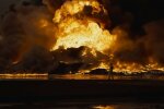 Большой Бурган, Кувейт, Пожар на нефтяном месторождении