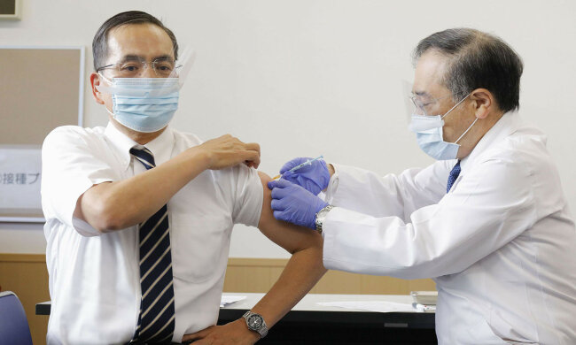 Вакцинация от коронавируса в Японии, коронавирус в Японии, пандемия коронавируса