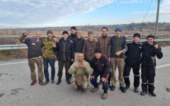 Освобожденные украинские военные, фото