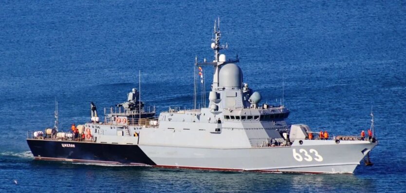 В Генштабе подтвердили уничтожение российского ракетного корабля "Циклон" в Крыму