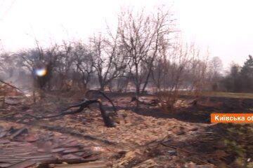 Пожар в Чернобыле, пожары в украине