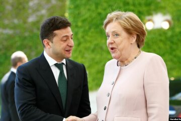 Зеленский+Меркель