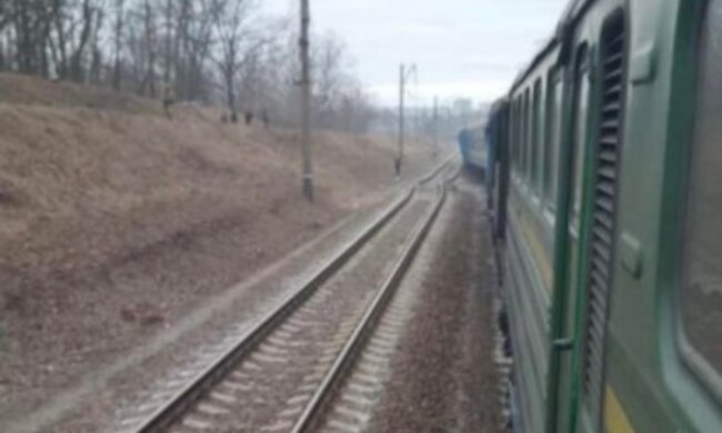 Подрыв железнодорожных путей в Ирпене, вторжение России в Украину