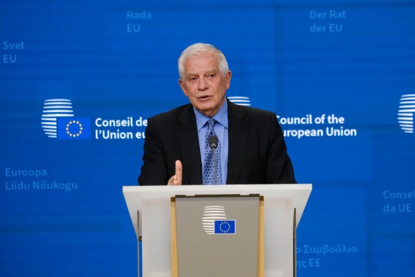 Боррель назвал "беспрецедентной" военную поддержку Украины Европейским фондом мира