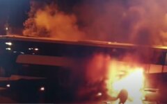 Пожар в автобусе, Польша