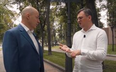 Дмитрий Кулеба и Дмитрий Гордон