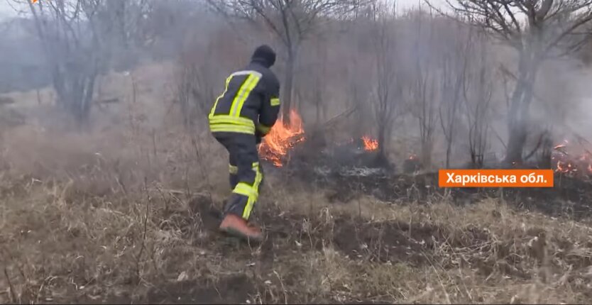 Пожары в Украине, ГСЧС, ряд областей в Украине