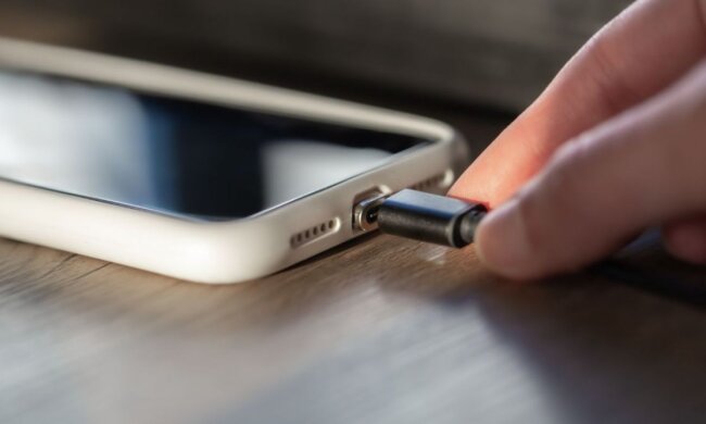 Зарядка телефона