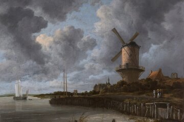 Holland_The_Windmill_at_Wijk_bij_Duurstede_1670_Ruisdael