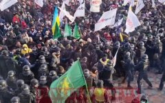 Протесты ФОПов в Киеве 25 января