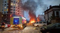Разрушения после российской атаки по Украине