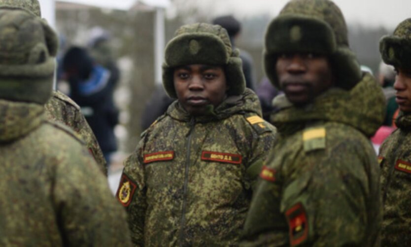 Африканцы в армии РФ