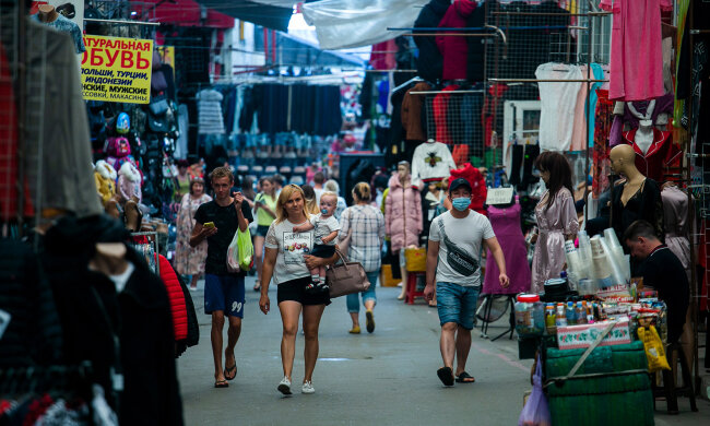 Рынок Барабашово, Харьков. Фото - Константин Буновский