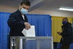 Владимир Зеленский,Местные выборы в Украине,Зеленский проголосовал