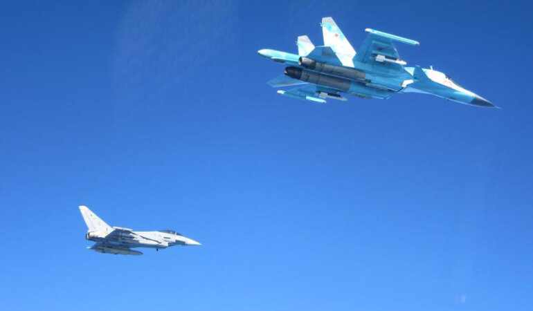 перехват ВВС РФ_Балтика_1