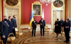 Владимир Зеленский, Анджей Дуда, Евроинтеграция Украины, Гитанас Науседа