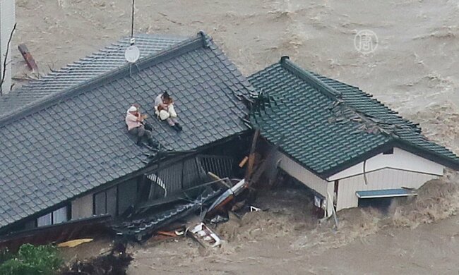 Наводнение в Японии