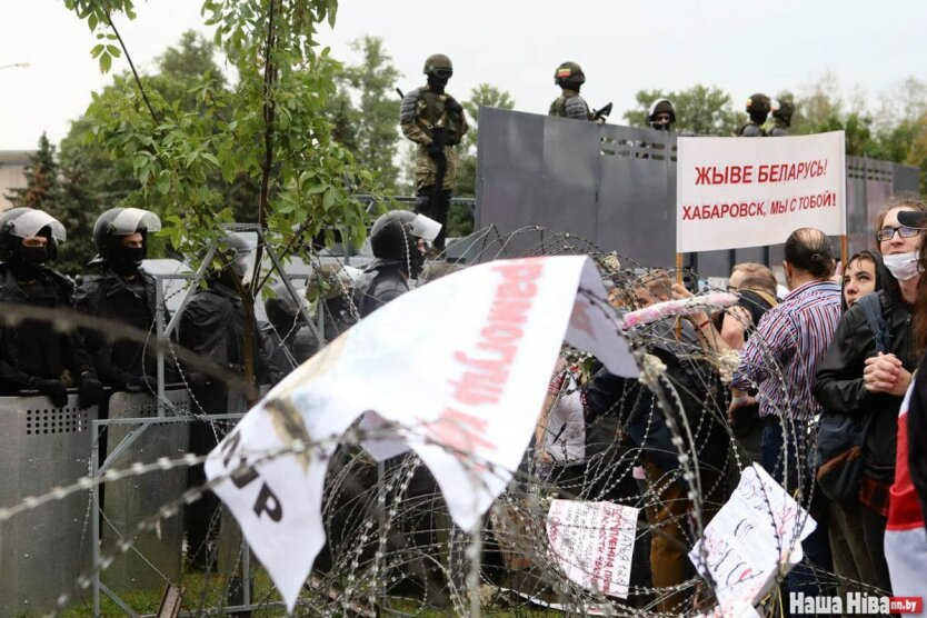 Протесты в Беларуси, марш единства, лукашенко