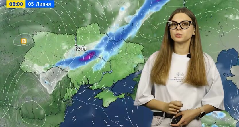 Прогноз погоды на 5-6 июля в Украине