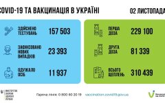 Статистика по коронавирусу на утро 3 ноября