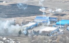 Уничтоженная база российских оккупантов