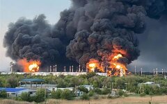 Українські дрони атакували аеродром "Енгельс-2" та нафтобазу в Саратовській області