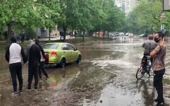 В Украину идут проливные дожди с грозами