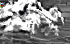 Запуск ракеты, Азербайджан, Армения