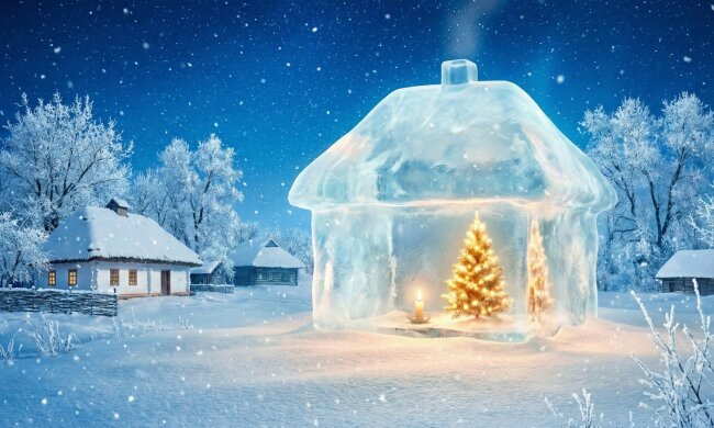 Морозы на Рождество в Украине