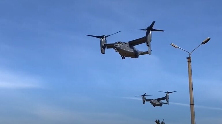 Конвертопланы Bell V-22 Osprey