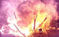 На Житомирщине произошел мощный взрыв с пожаром, есть пострадавшие: видео
