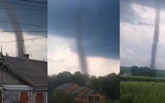 На Тернопольщине пронесся мощный смерч: появилось видео