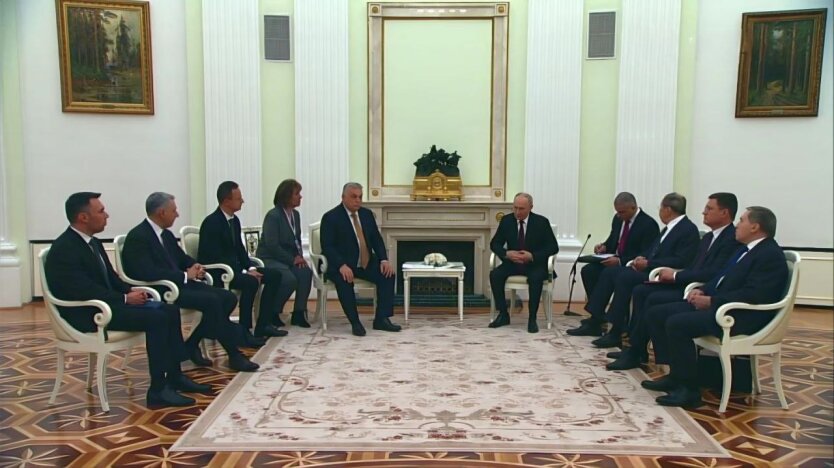 Виктор Орбан и Путин