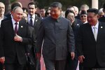 Володимир Путін, Сі Цзіньпін та Кім Чен Ин у Пекіні / Фото: Sergei Bobylev/Sputnik/AP
