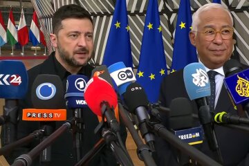 Владимир Зеленский и Антониу Кошта