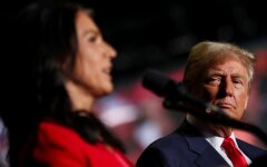 Тулси Габбард и Дональд Трамп