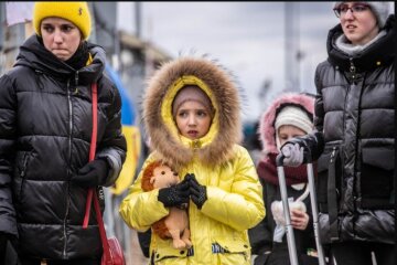 Украинские беженцы в Польше, фото