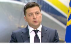 Владимир Зеленский на пресс-конференции