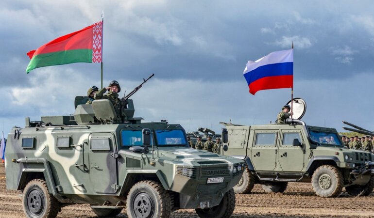 Навчання Росії та Білорусі, 2022