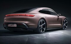 Porsche Taycan, авто, электромобиль