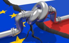 Импорт российского газа в ЕС