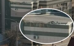 В России беспилотник упал на крышу ТЦ в Белгороде: видео, фото