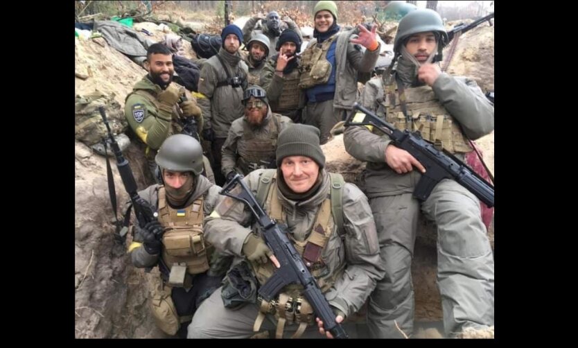 Первые добровольцы Интернационального легиона уже воюют под Киевом: фото