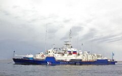 пограничный корабль РФ тихий дон