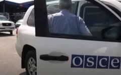 ОБСЕ на Донбассе,колонна российских грузовиков на Луганщине,война на Донбассе