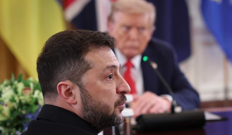 Владимир Зеленский и Дональд Трамп