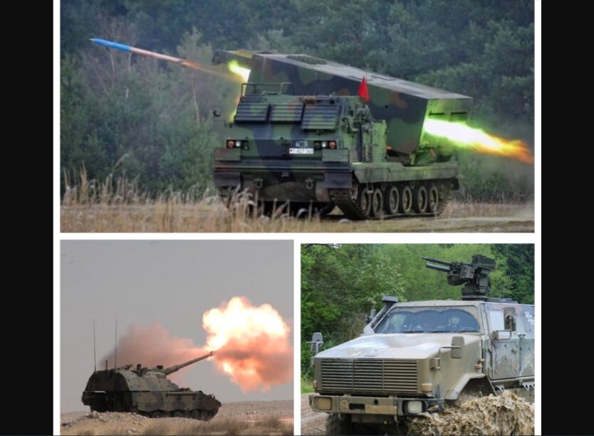 Постачання німецького важкого озброєння Україні