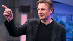 Liam Neeson Attends ‘El Hormiguero’ Tv Show
