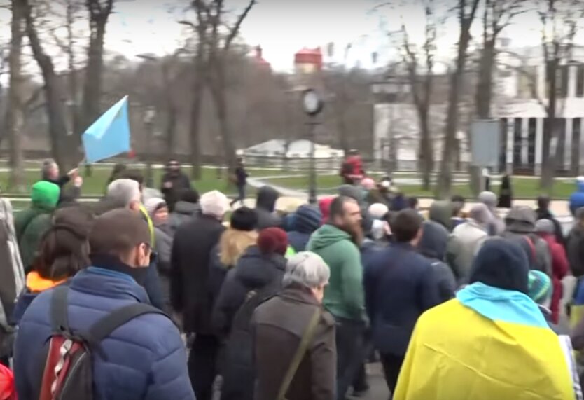 Марш Патриотов в Киеве, Капитуляция, Киев, Ермак